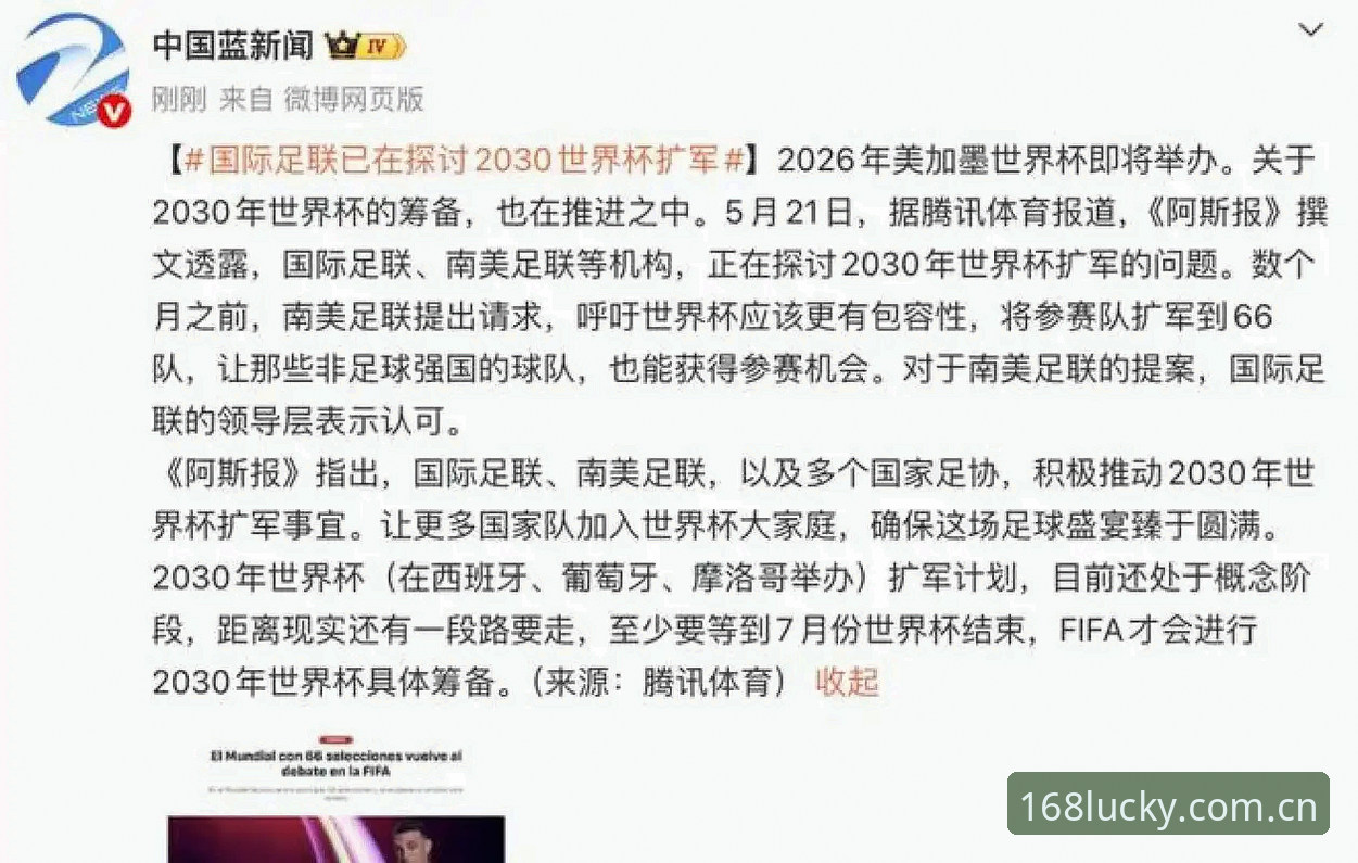 世界杯扩军66队vs现状48队：中国男足的机遇与2026新版彩票平台的技术视角剖析